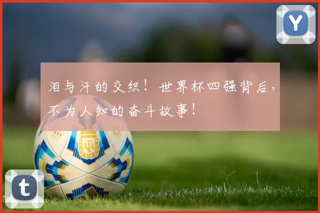 泪与汗的交织！世界杯四强背后，不为人知的奋斗故事！